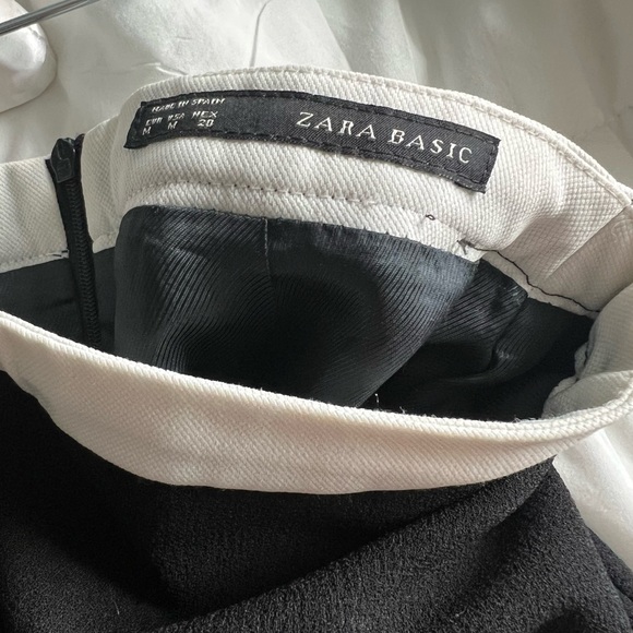 || ZARA PENCIL SKIRT || ASYMMETRICAL || COLOR BLOCK || - Picture 4 of 4